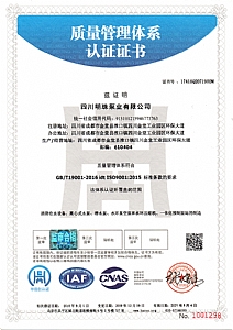 Quality management system certification